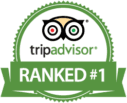 Tripadvisor ranked #1 badge.